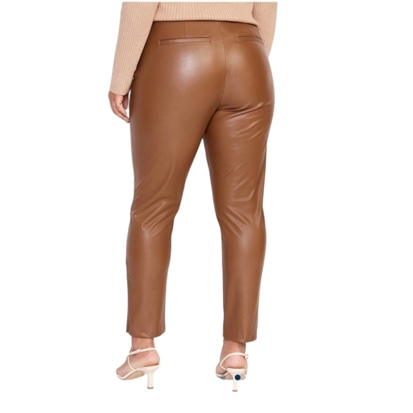 14 - Old Navy • Extra High-Waisted Faux Leather Pants - Picture 2 of 3